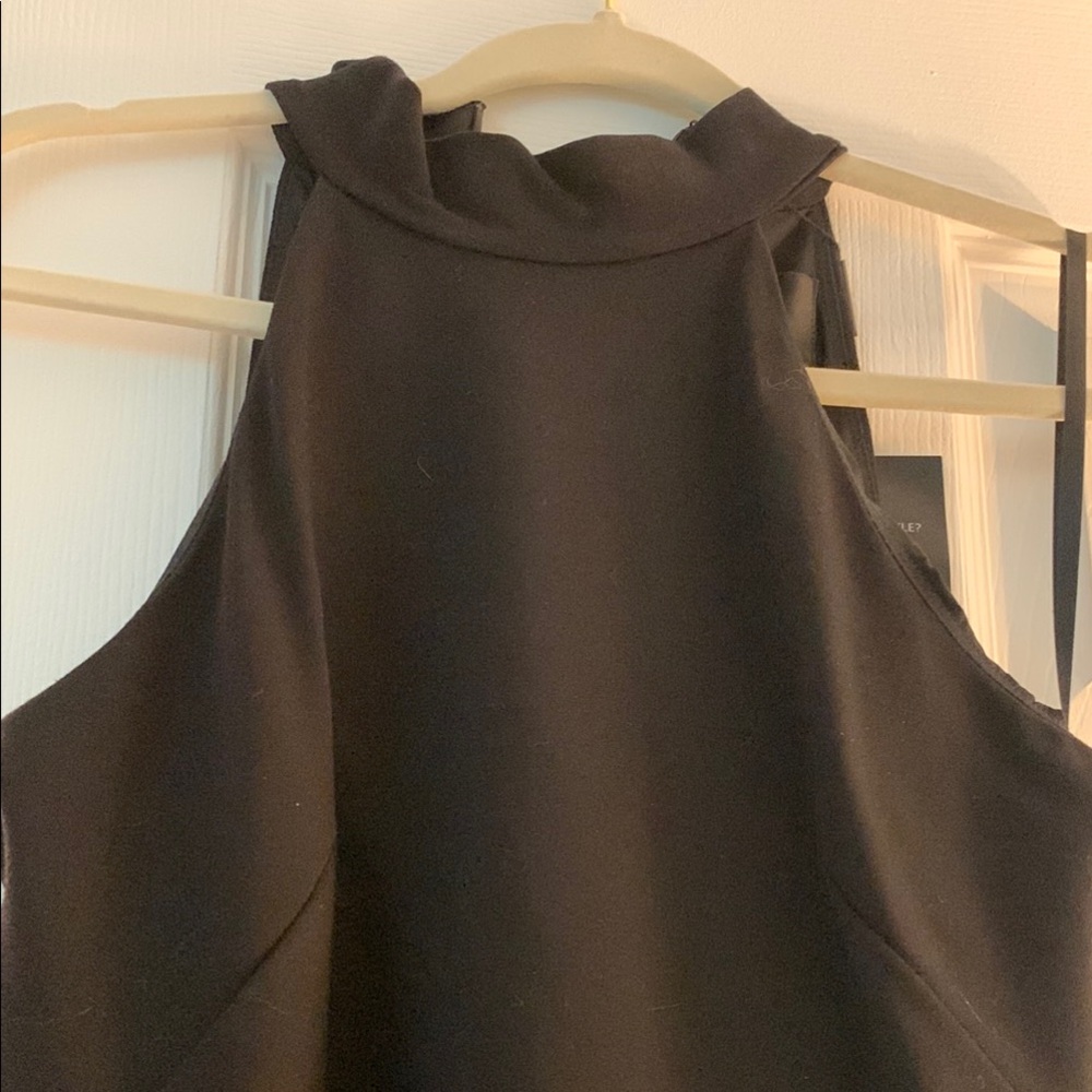 Elegant Black Sleeveless Dress